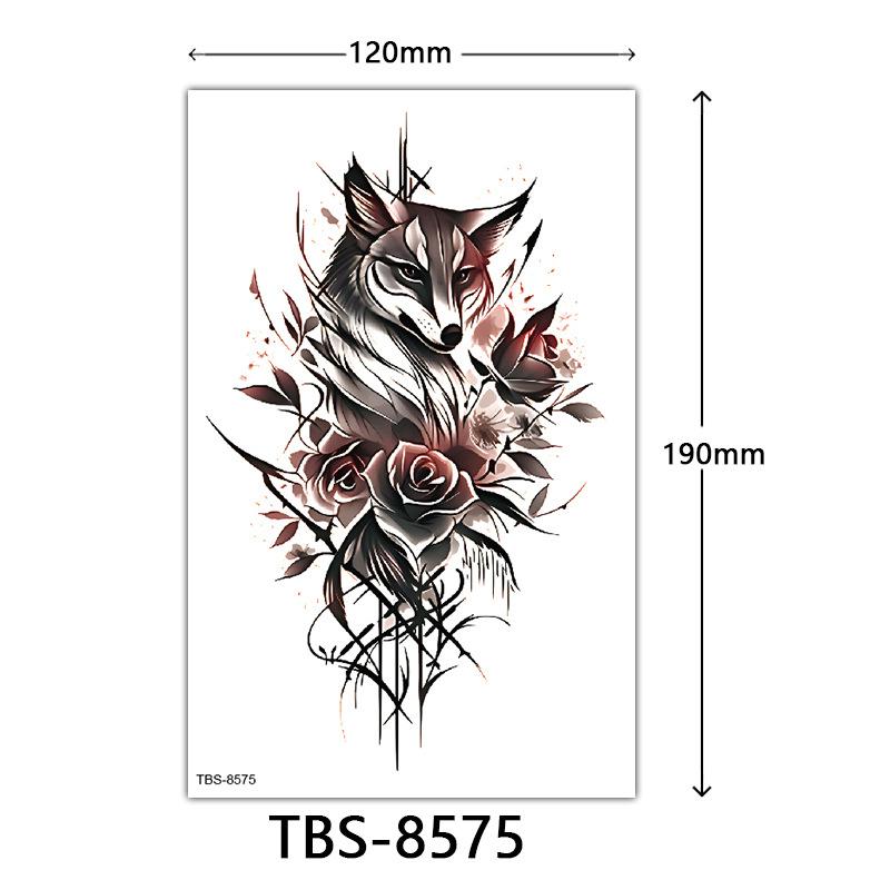 Waterproof Tattoo Sticker, Totem Character Animal Tattoo Sticker Tattoo