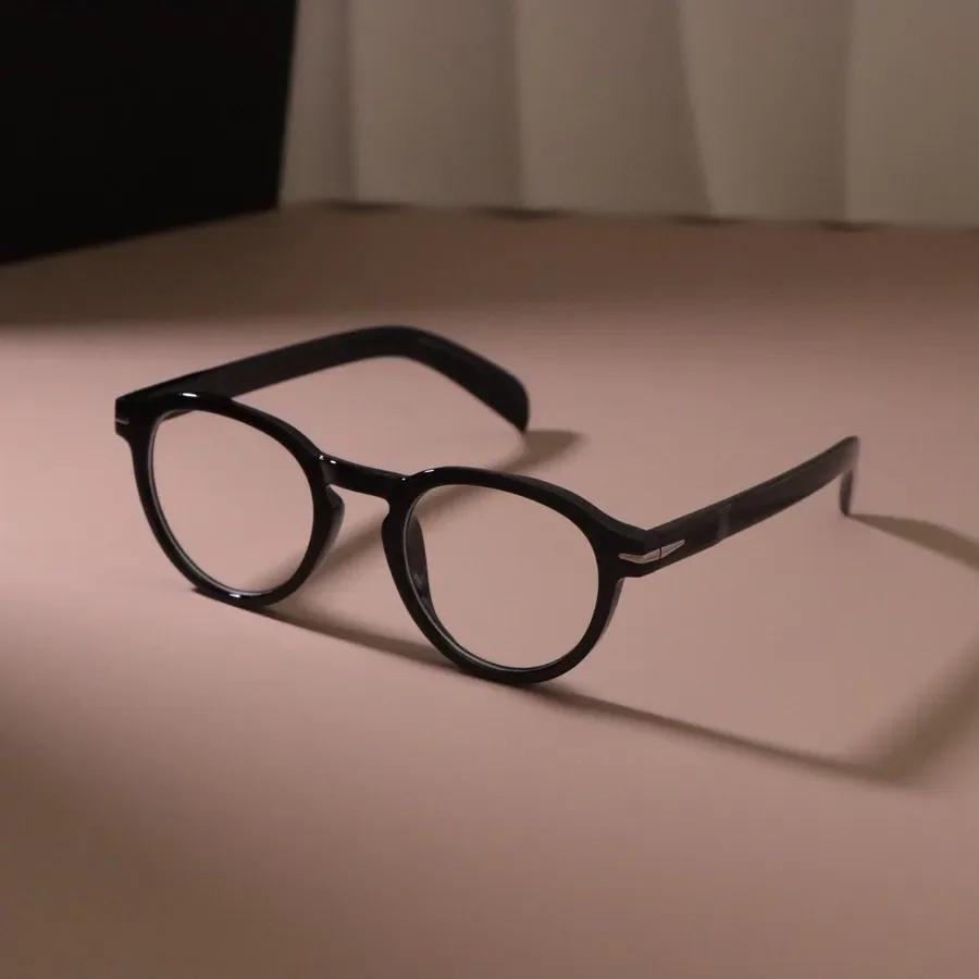 Casual Round Women Men Glasses Luxury Brand Designer Transparent Clear Optical Eyeglasses Fashion Frames Oculos