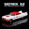 New Style 1:32 Nameplate Base Cadillac Rocket Alloy Model Car Exquisite Toy Car Sound and Light Boys Gift Collectibles
