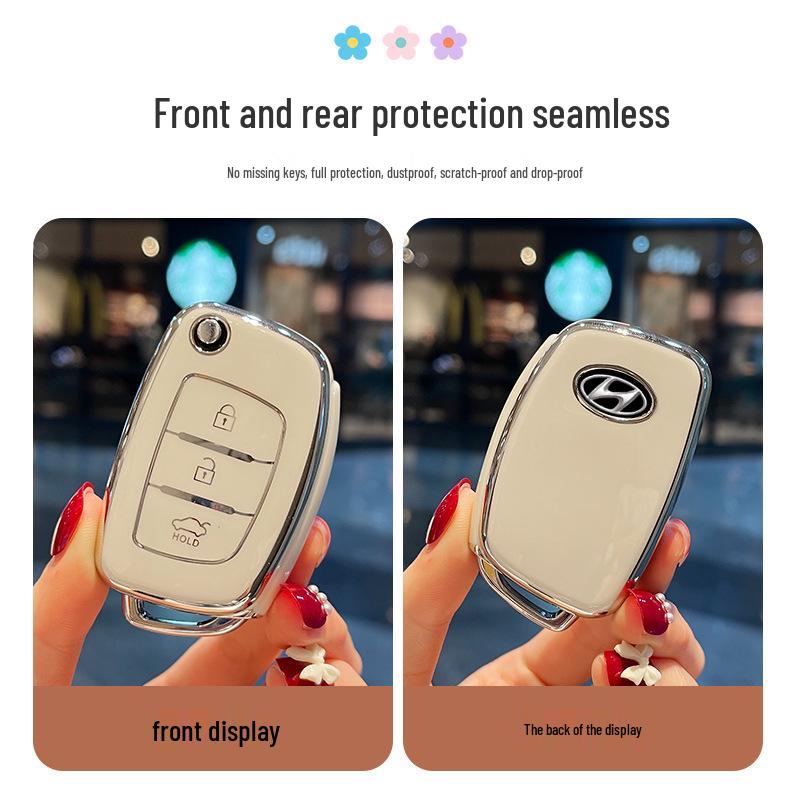 Women's Key Case for Hyundai Mistra, Ix35, Elantra Lingdong, Ix25, Verna