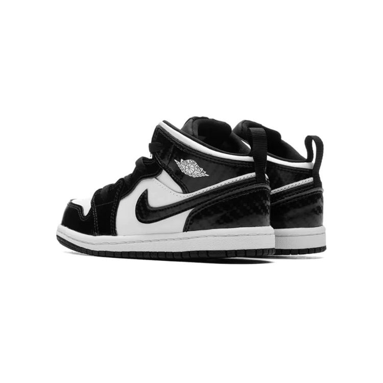 Air Jordan 1 Mid SE TD All Star 2021 Baby Sneakers Black White DD2193-001