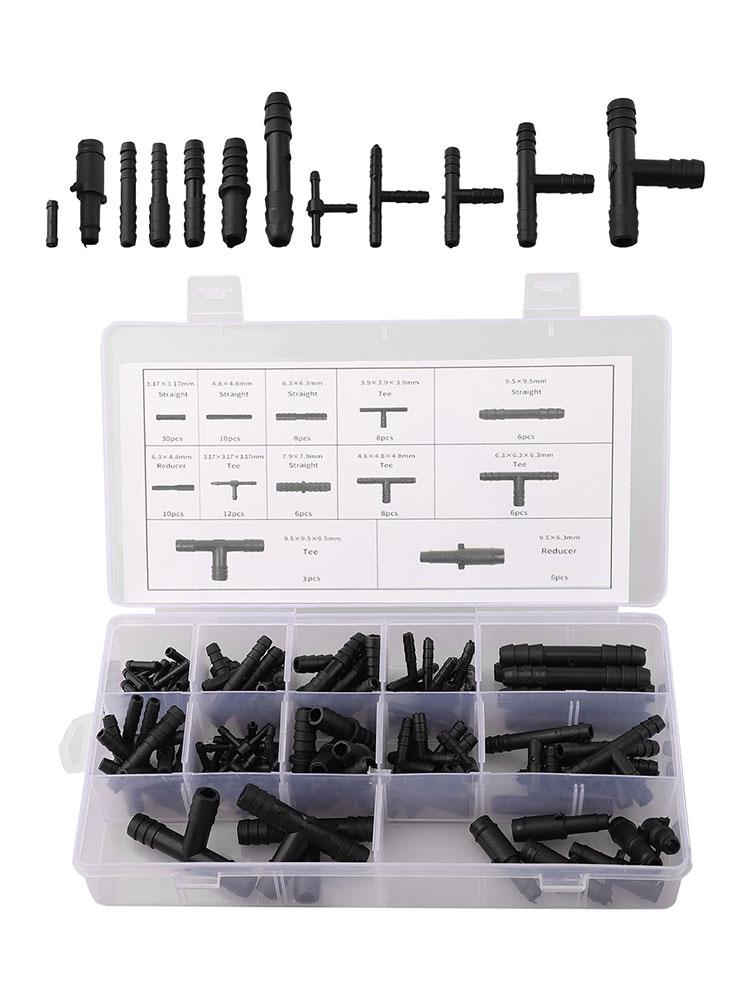 Car Hose Connector Set 113 Pieces Of Reducers Straight Connectors And T Pieces