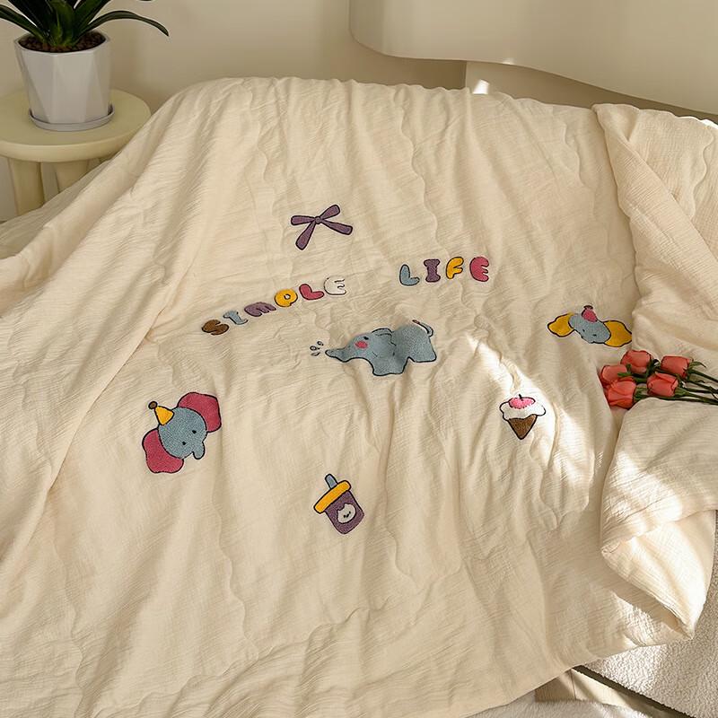 

Мультяшное летнее одеяло в стиле Инс, можно стирать (А-класс) 150x200 cm (1.4kg)