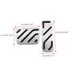 For MG HS 2018- 2024 2025 2026 RX5 2016-2024 2025 2026 Pedals Gas Brake Pedal Cover Aniti-Slip Pad Protector Car Accessories
