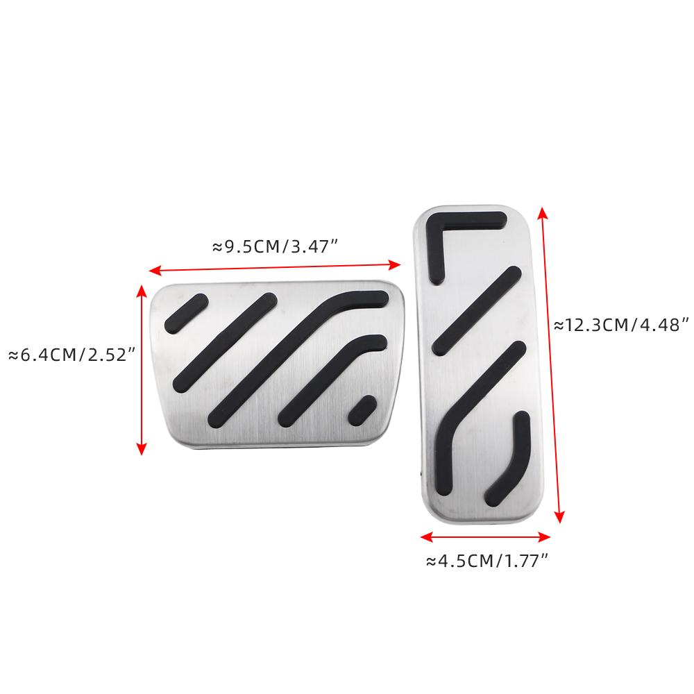 For MG HS 2018- 2024 2025 2026 RX5 2016-2024 2025 2026 Pedals Gas Brake Pedal Cover Aniti-Slip Pad Protector Car Accessories