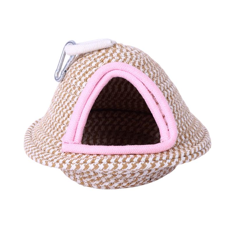 Nid de Perroquet Tissé à la Main: Rattan Chaleureux & Isolation Épaisse en Coton