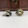 Brass Plague Doctor Crow Knife Pendant Personality Car Key Pendant Punk Fashion Paracord Rope Bead Pendant Accessories