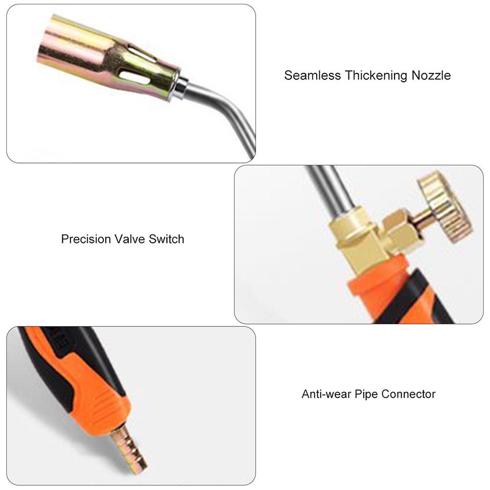Liquefied Gas-Welding Torches Outdoor Camping BBQ Flames Device For Outdoor