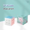 Non-Toxic Yongjun Guanlong Macaron Series Third-Order Rubik'S Cube Second-Order Fourth-Order Pyramid Kidsren'S Educational Toy For Beginners