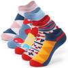 5Pairs/lot High Quality Men's Socks Cotton Breathable Sweat-absorbent Fashion Socks Shallow Mouth Boat Socks Spring Summer New Plus Size EU38-46