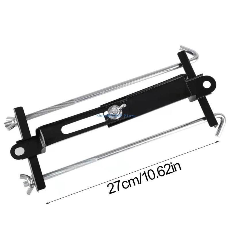 T3LF Adjustable Battery Hold Down, BatteryCrossbar with J Bolt Battery Tie Down Holder Battery Hold Down Fit for SUV Car