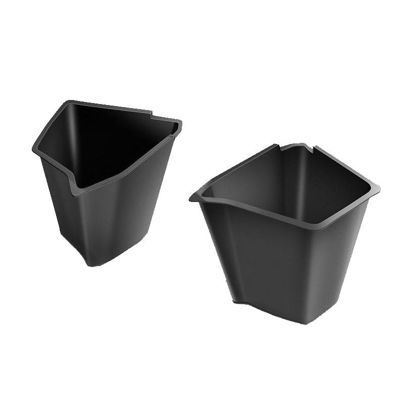 For Tesla Model Y L 2025 2026 Rear Trunk Side Storage Organizer Box TPE Bucket Cargo Bin Box Model YL Accessories Flocking Cover