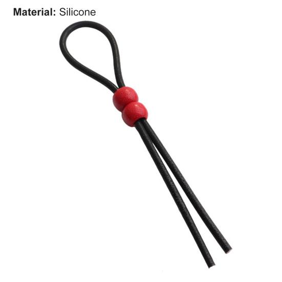 Yousheng Penis Cord Universal Novelty Silicone Delay Ejaculation Lock Ring Buckle Rope for Male