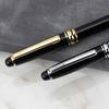 6x Black Ink Ballpoint Pen Journaling Pen Smooth Writing Pen Metal Signature Pen Stationery Supplies for Writing