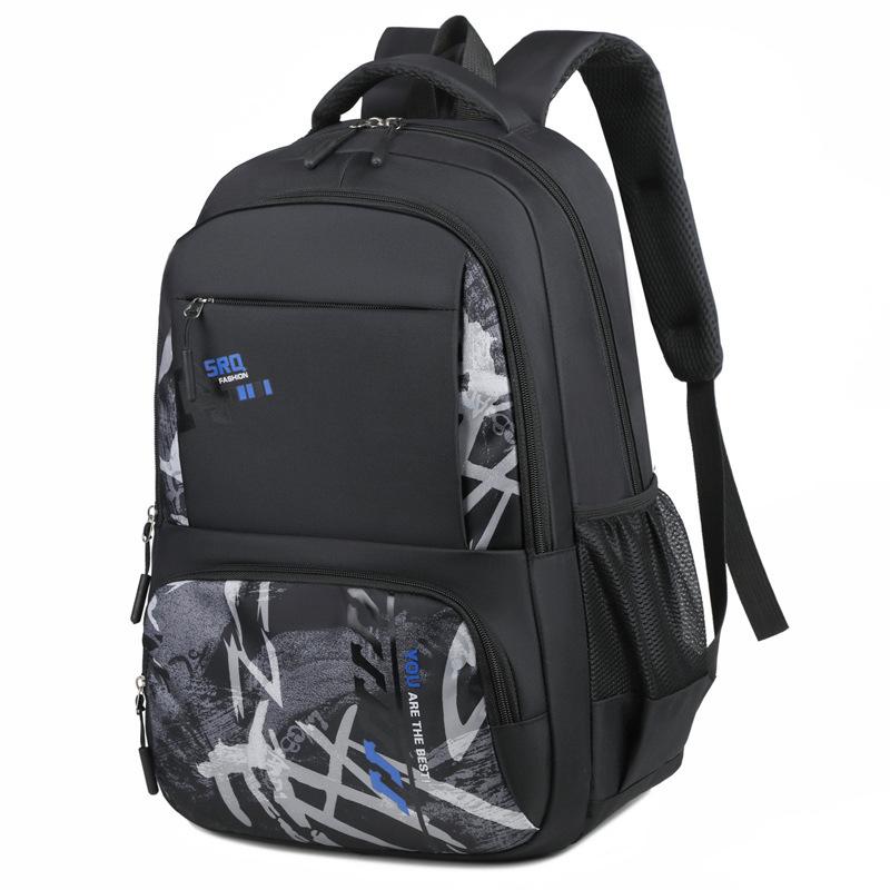 Schoolbag New Men's and Women's Travel Business Leisure Backpack Oxford Camouflage Student Schoolbag Wholesale Large Capacity Backpack
