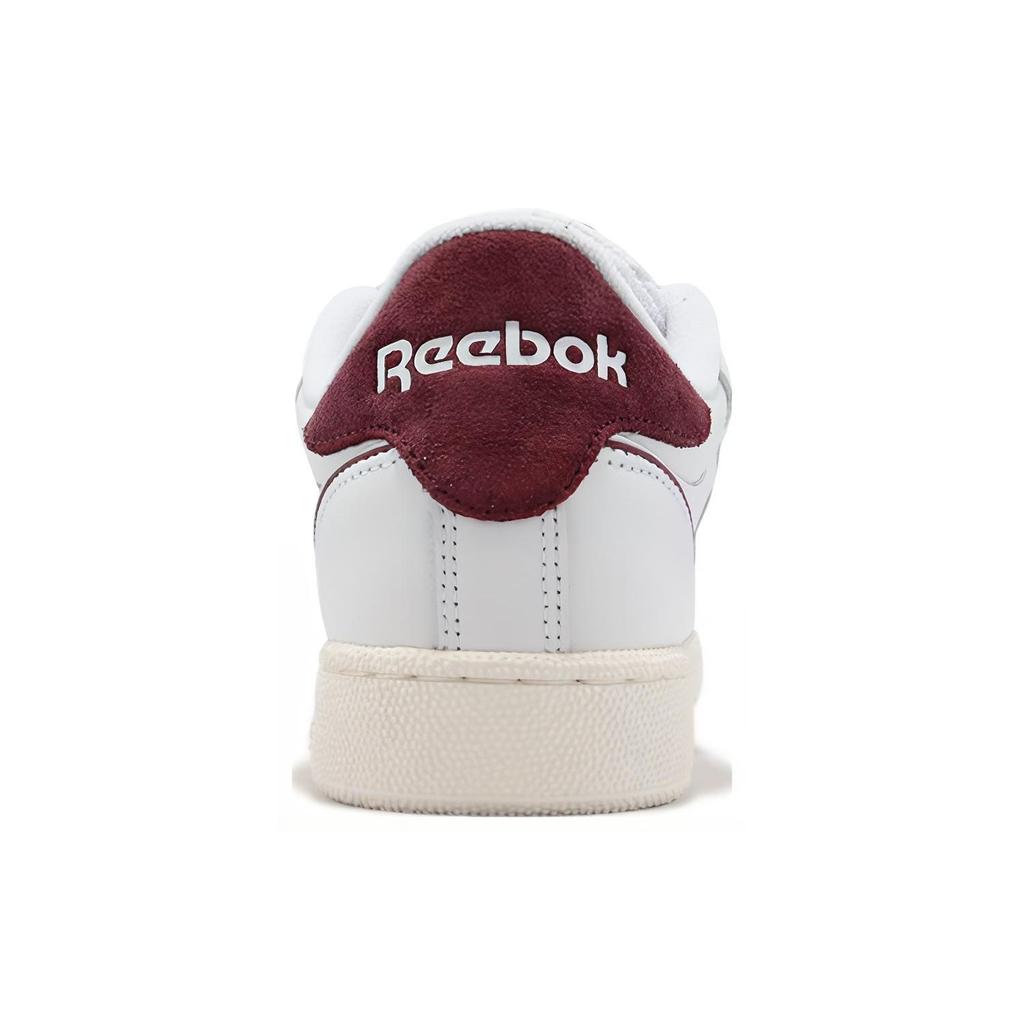 Reebok Club C Bulc თეთრი კლასიკური შინდისფერი უნისექსი სნიკერები ცარცი 100032938