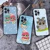 Animal Cute Cartoon Owl Phone Case For iPhone 6 7 8 Plus 11 12 13 14 Pro SE 2020 MAX Mini X XS XR Back Funda Cover