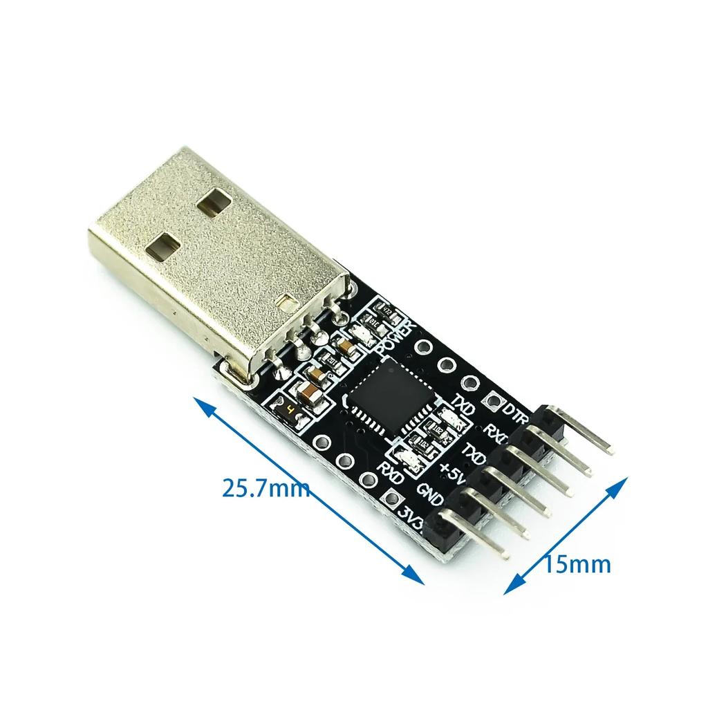 1pcs CP2102 module USB to TTL serial UART For STC download cable PL2303 Super Brush line upgrade for arduino