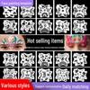 Lace Face Paint Stencil Template for Body Art