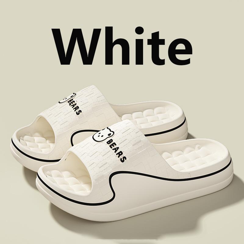 Women's Home Slippers Cute Cartoon EVA Indoor Home Bathroom Sandals Soft Sole Non-slip Summer Outdoor Beach Couple Shoes