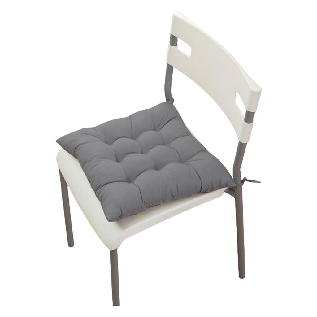 Ultra Soft Velvet Office Chair Seat Cushion With Non Slip Base Polyester Fabric For Desk Stool Or Home Study