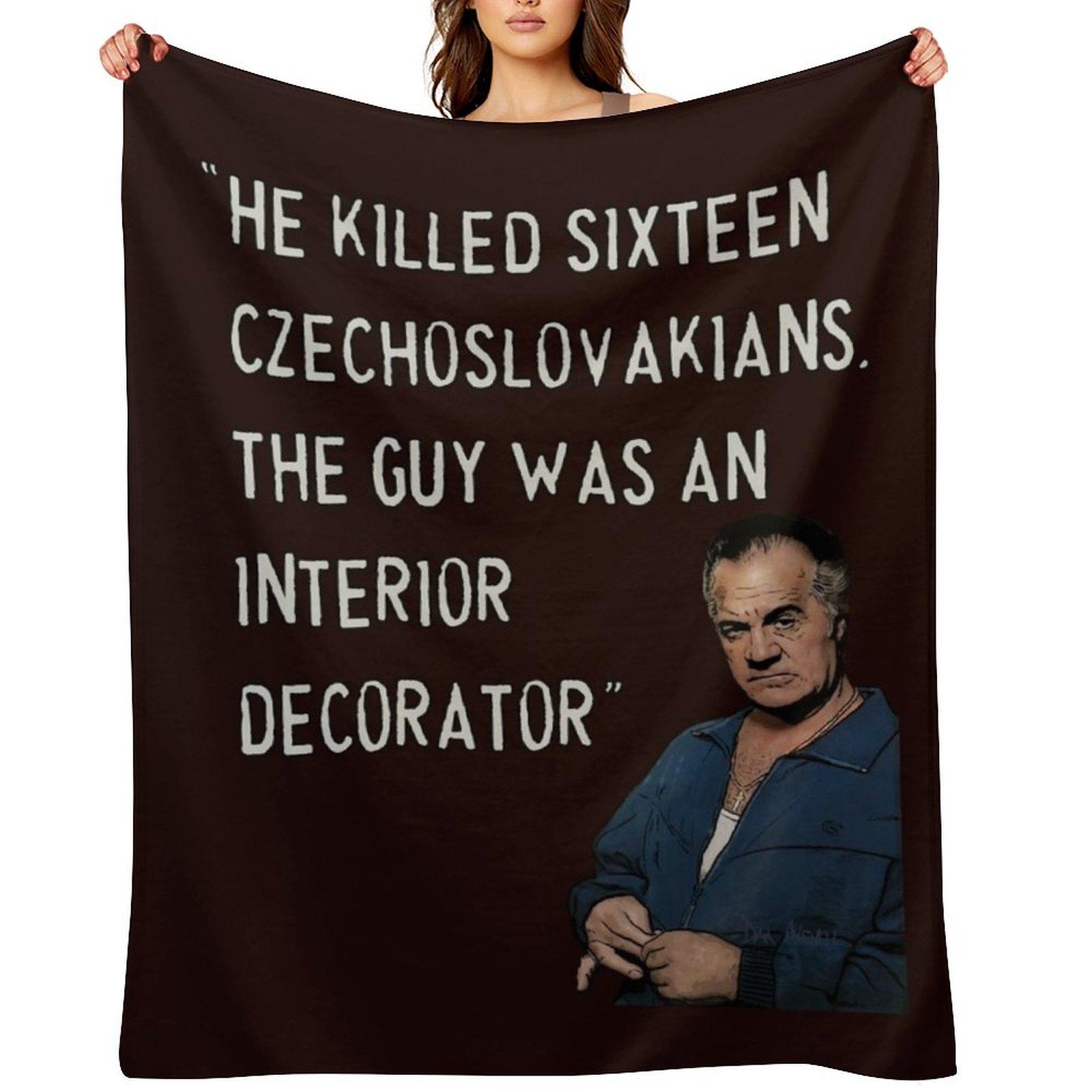 Sopranos - Paulie Walnuts 2 Throw Blanket Kid S Summer Hairys Moving Blankets 75X95CM