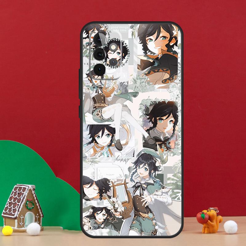 Genshin Impact Aesthetics Case For Samsung Galaxy A36 A56 A06 A13 A53 A32 A12 A22 A52 A35 A17 A16 A55 A15 A54 A34 A14