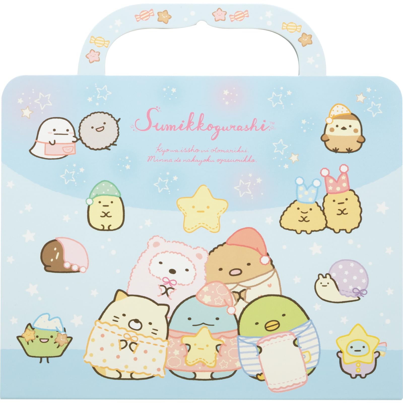 Сумка со стикерами Sumikko Gurashi Sumikko SE70402 H245 x Ш250мм San-X