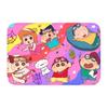 Crayons Shin-chans Cute Anime Doormat Non-Slip Bath Kitchen Welcome Mat Toilet Door Floor Entrance Carpet Rug Footpad