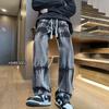American Jeans Men's Autumn and Winter Straight Loose Trousers Trendy Brand Ruffian Handsome High Street Pants Vibe