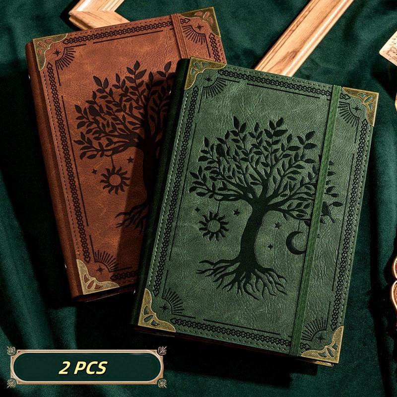 

Блокнот А5 утолщенный кожаный на кольцах, рабочий блокнот, студенческий органайзер, дневник, со 120 внутренними страницами