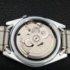 REFURBISHED SEIKO 5 AUTOMATIC VINTAGE JAPAN MENS SILVER DIAL WATCH a446200-1