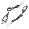 7.2V USB Charger Cable L6.2-2P USB Power Charging Cable Compatible for NiMH NiCD Batteries for Remotes Control Car