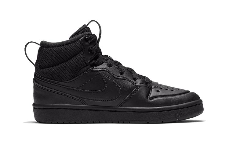 Nike Mid top Kids' Skateboarding Shoes Black Children Aged 3 7 Years Old BQ5442-001
