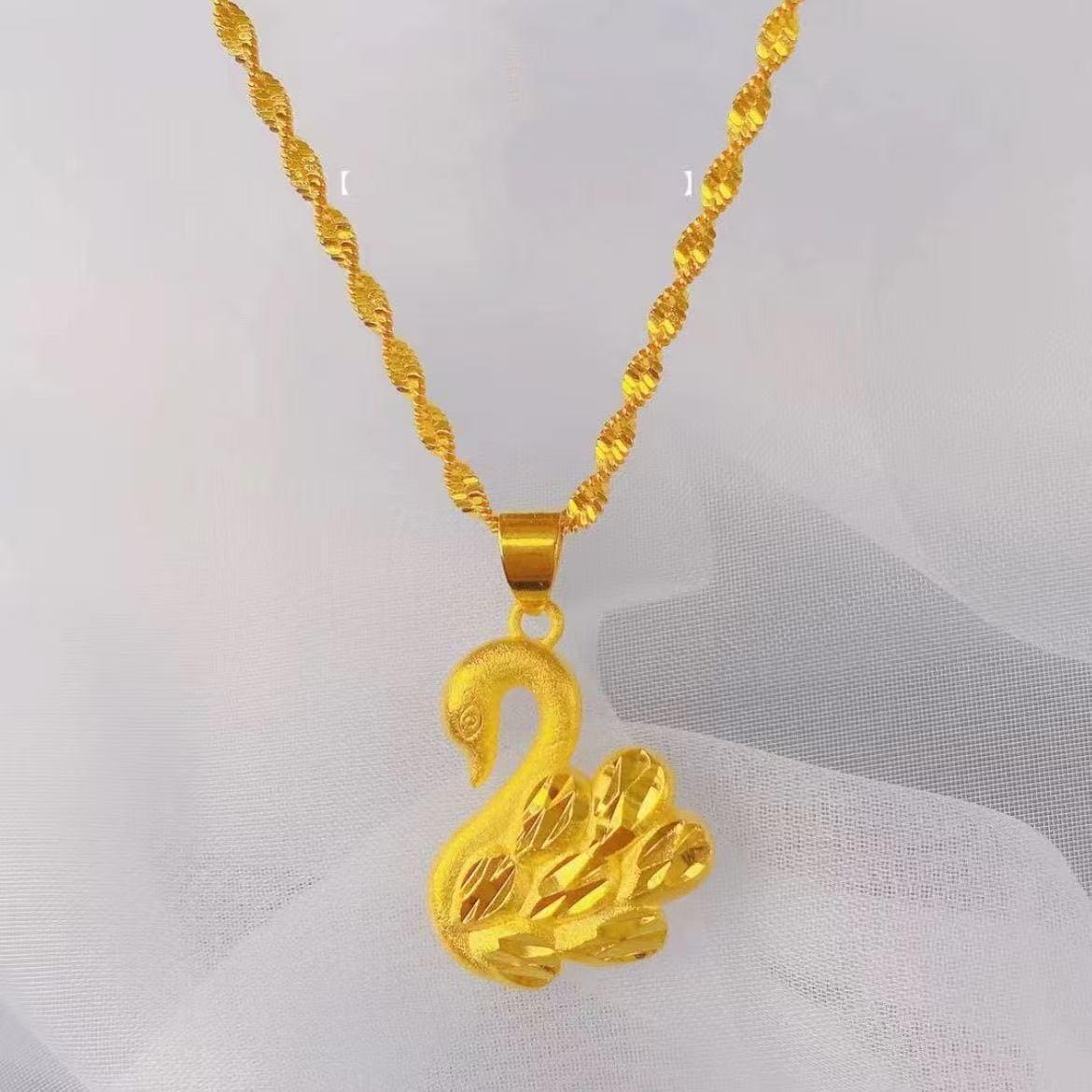 

Stylish 3D Glossy Swan Necklace - Versatile & Exquisite Gift for Her