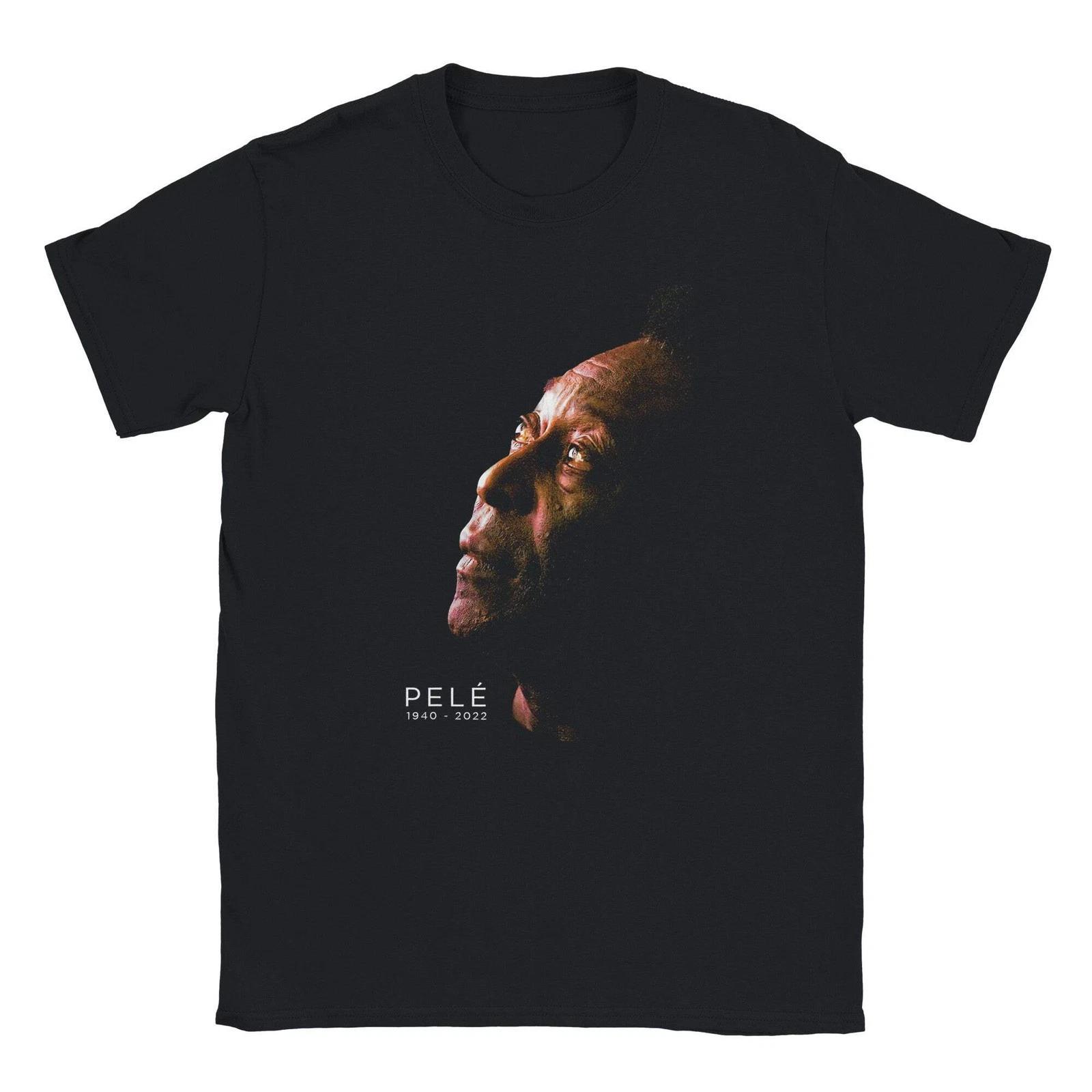 

PELÈ Unisex T-Shirt | Soft Feel DTG Ready Tee | Football Legend Fan Gift | Vinta L