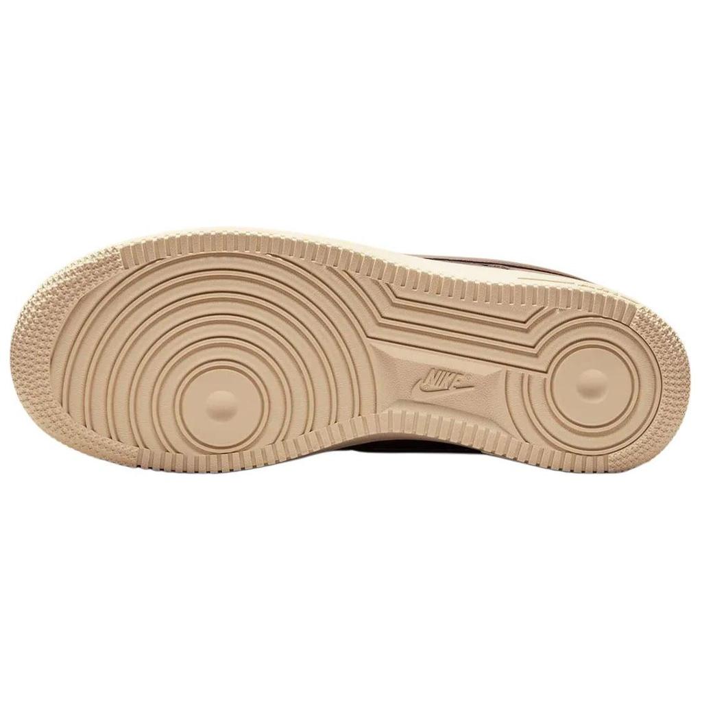 New Nike Air Force 1 Low '07 Next Nature Mink Brown Bulbous Swoosh Women's HF2014-200