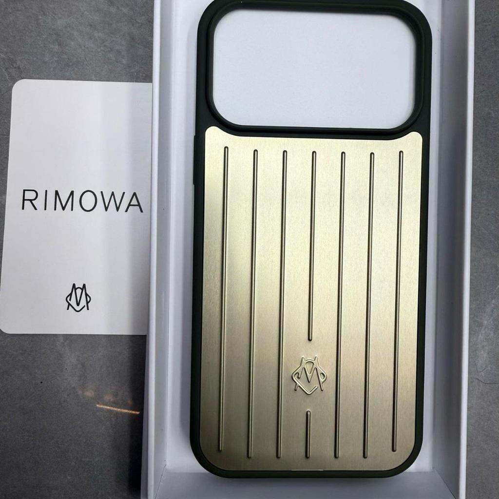 RIMOWA Suitcase Phone Case for iPhone 17 Pro Max/16 Pro Max/15/14