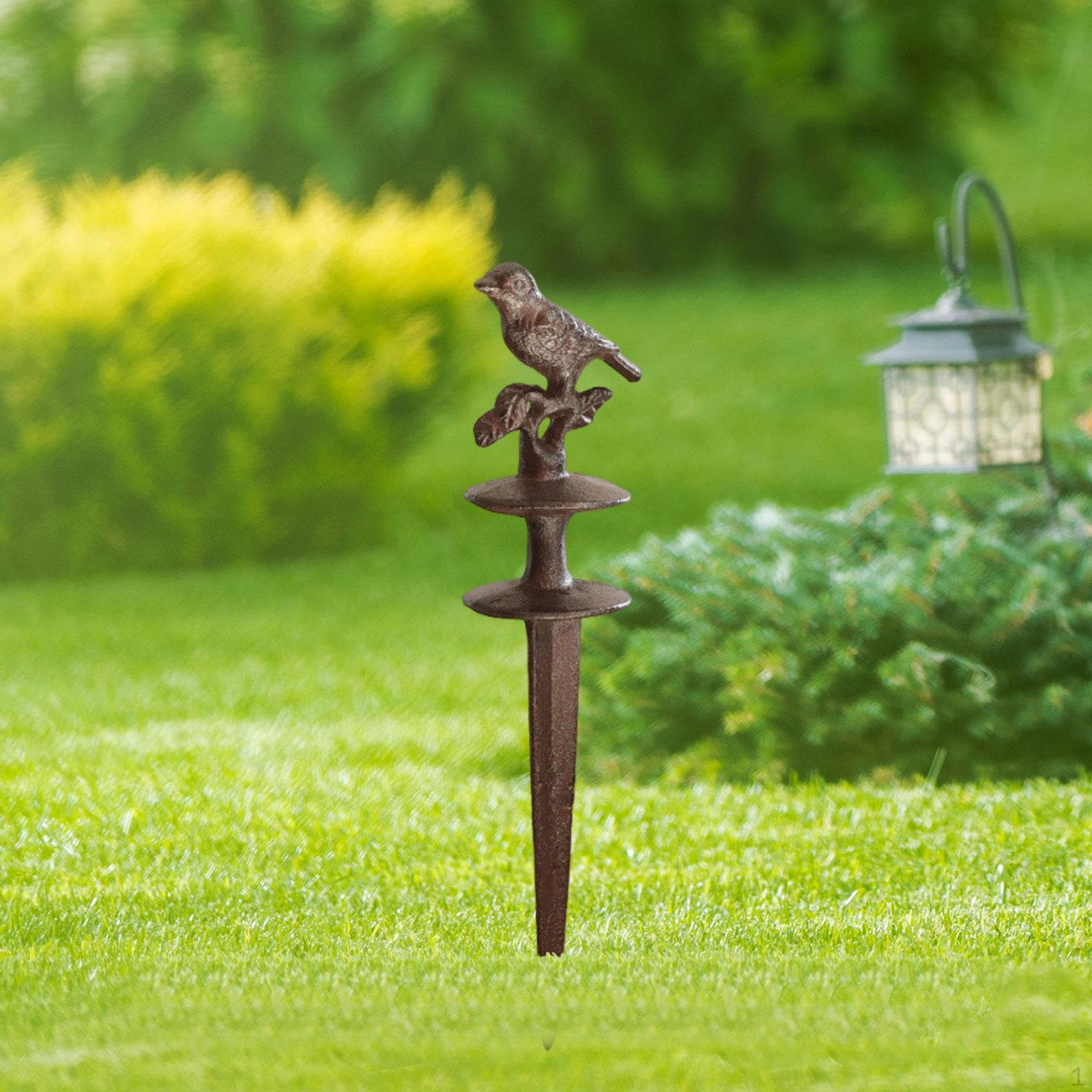 

Hose Guide Stake Metal Rustproof Sturdy Gifts Garden Statue Accessories Park Decorative Sculpture