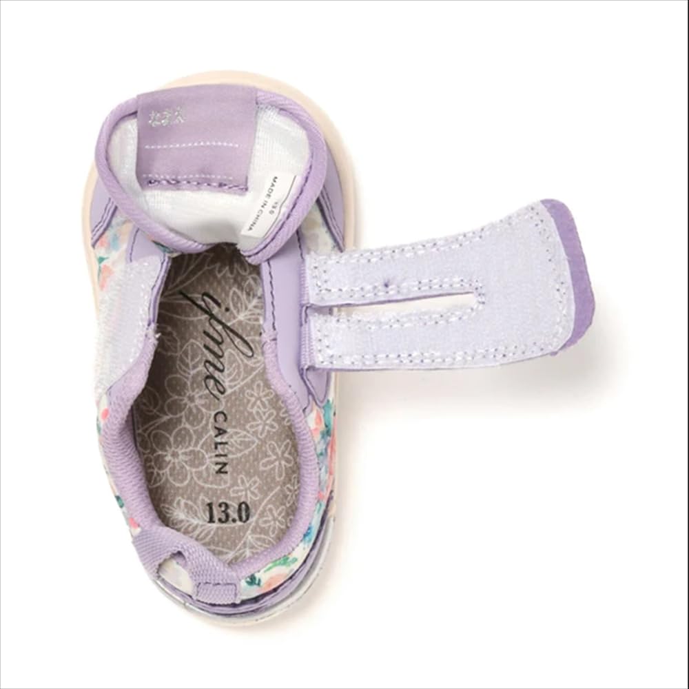 Baby Shoes CALIN One Belt PURPLE cm [IFME] 13.5