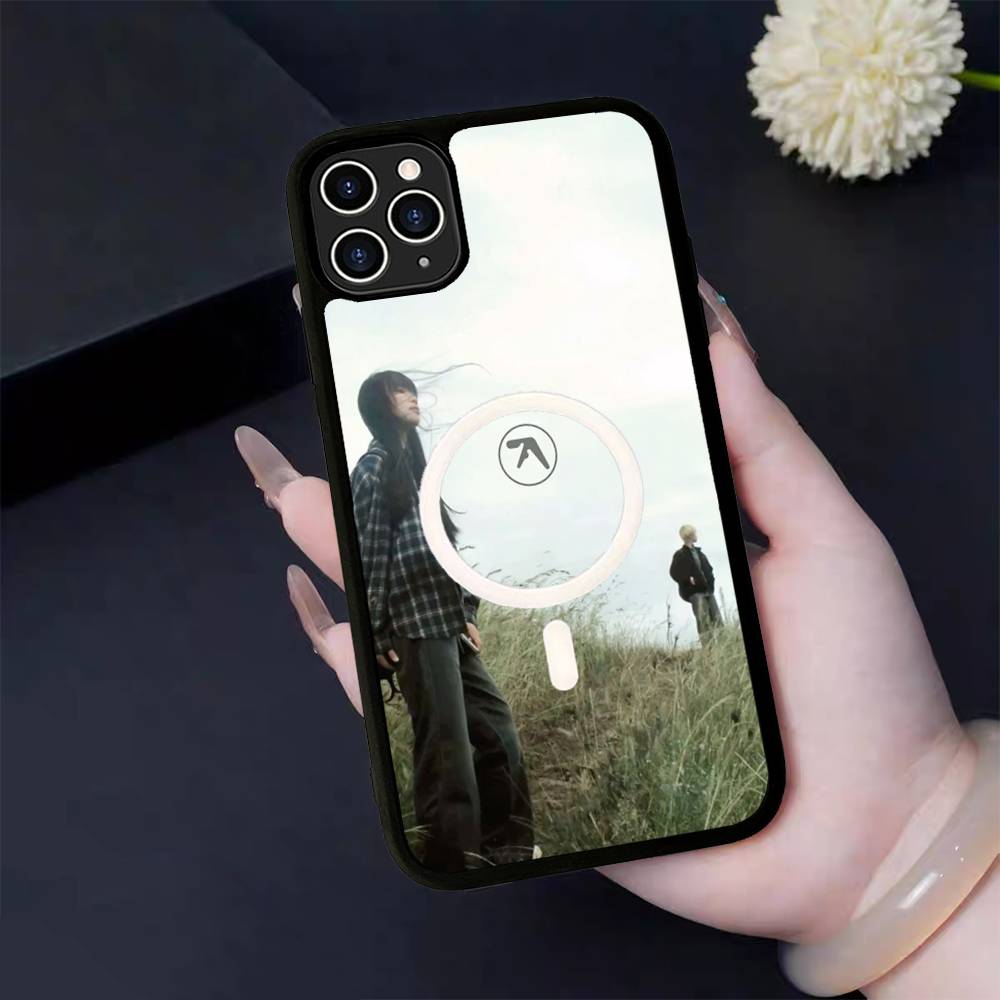 Musiker A-Aphex T-Twin Für Magsafe Hülle Für IPhone 17 16 Pro Max 15 14 Plus 13 12 11 Kabelloses Laden Handyhülle