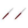 Meister by POINT Business Line Ballpoint Pen, Red, MP-BL-RD, Twist Action, Schmidt EasyFlow SC-EASYFLOW