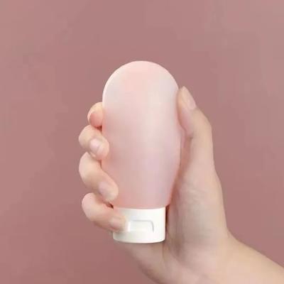 4Pcs/Set Refillable Bottle 60ml Soft Lotion Container Squeeze Tube Empty Bottle Portable Travel Shampoo Bottle