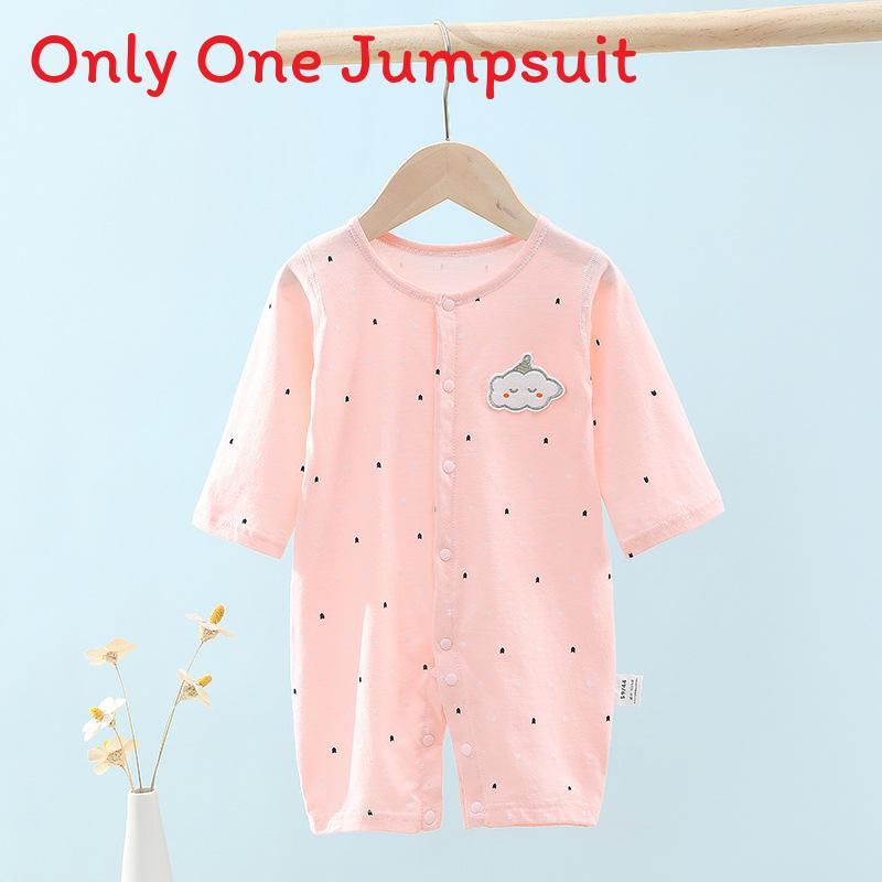 

Baby Cotton Swaddle Sleepwear With No Bone Design For Newborns And Infants 90cm рожевий