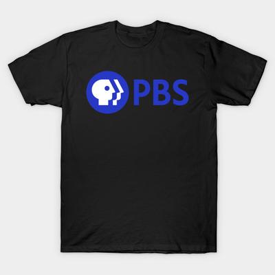 Men Black Print T-shirt Pbs No-Cut Transfer Paper Print Cotton Tshirt
