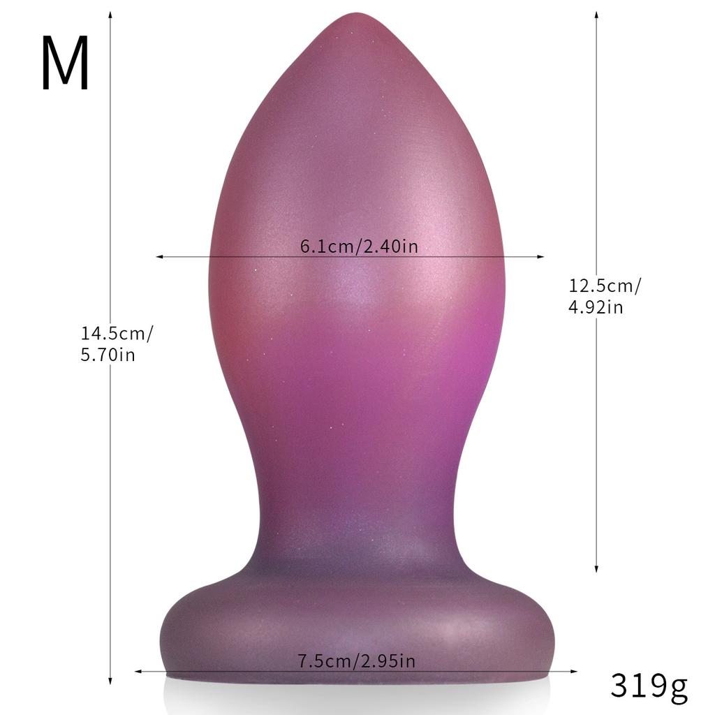 Super Sized Silicone Anal Plug  Strong Suction Cup  Dildo  Male and Female Flirtation  Anal Dilator  Adult Masturbator  Erotic SM