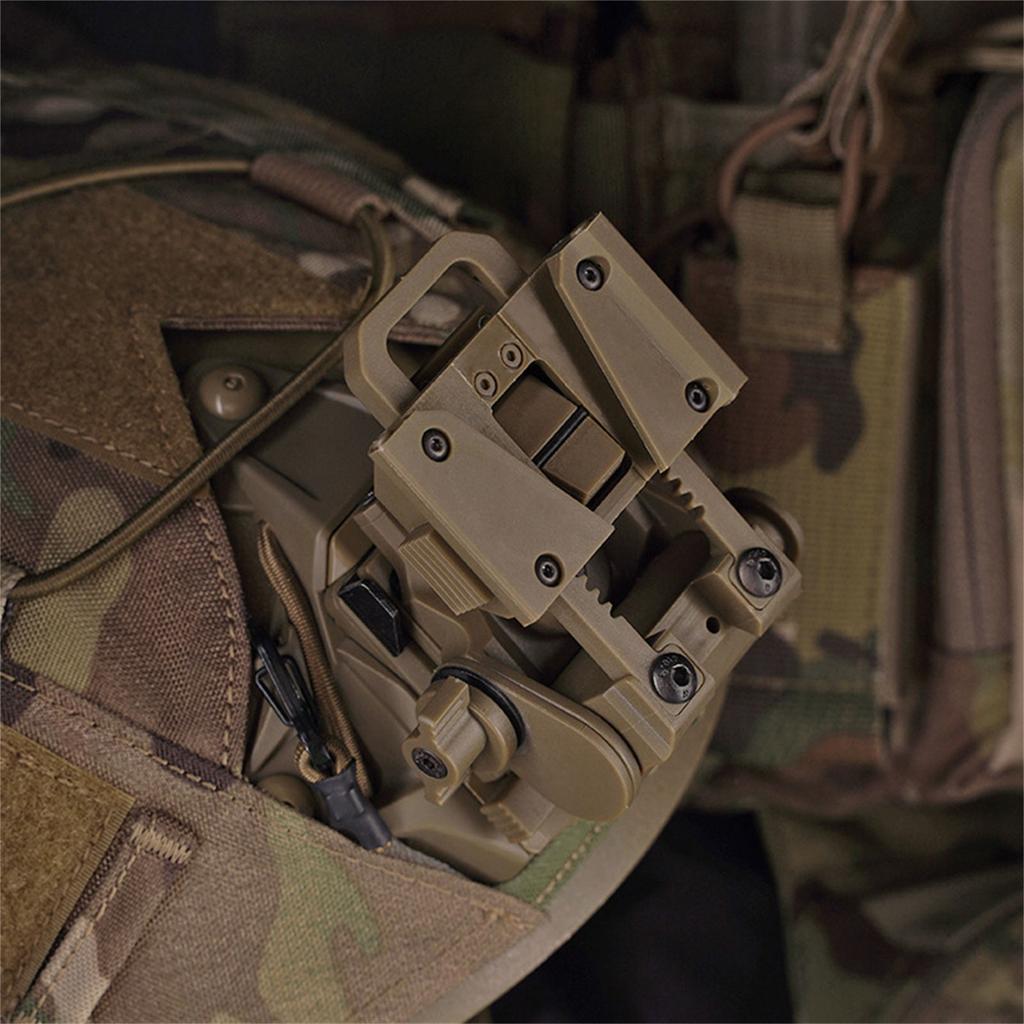 Night Visions Bracket Holder Adjustable Hunting Helmet NVG Adapter Attachment Tactically Helmet Mount Adapter Durable