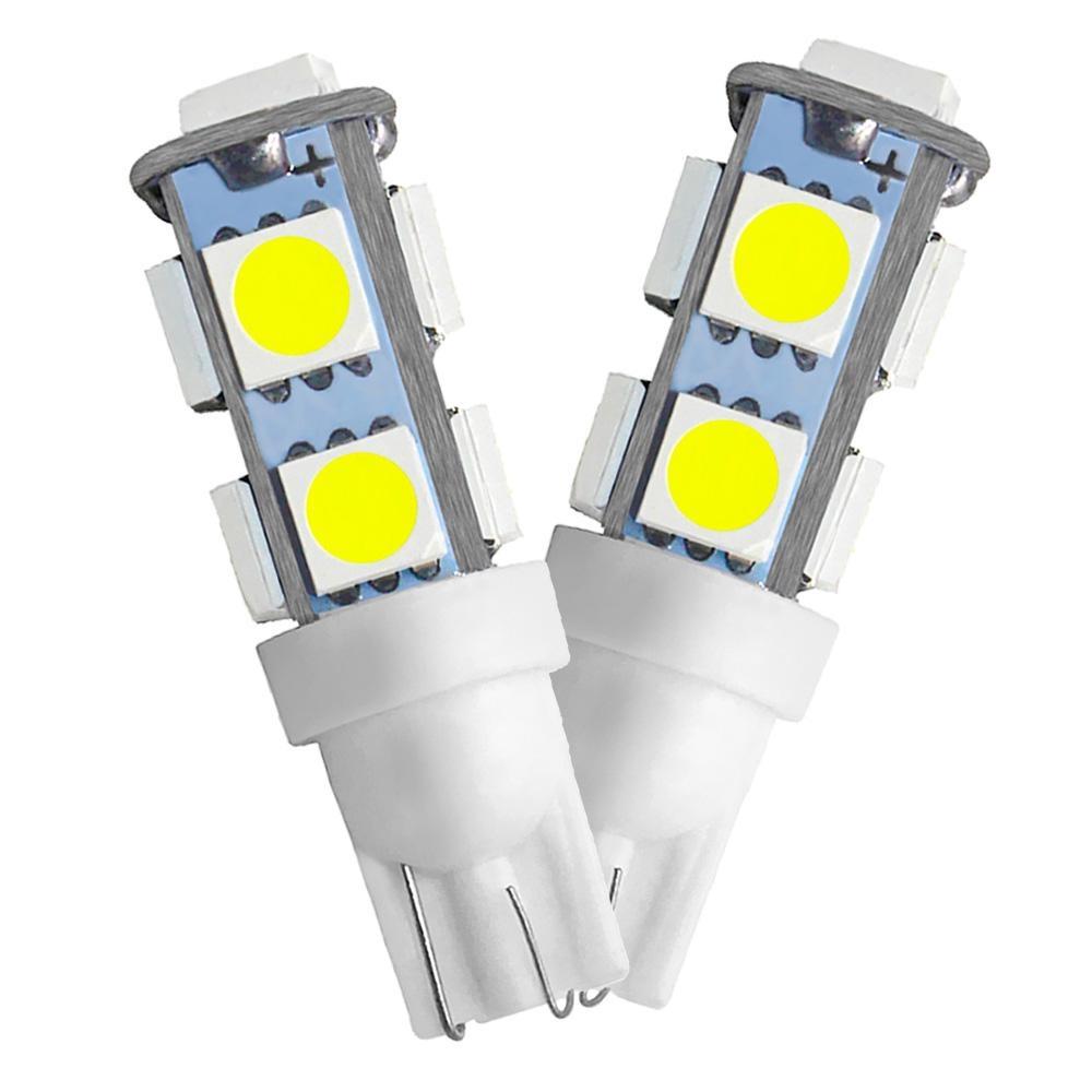 T10 W5W 5050 5SMD White Interior Lights LED Car Light Wedge Reading Lamp Bulbs Super Bright DC 12V
