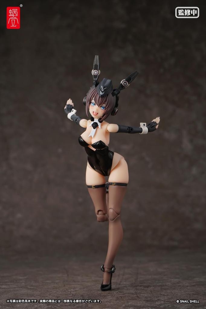 Snail Shell RA-03 Panzer Bunny Anneliese 112 Scale Approx. 160mm PVC & ABS & POM & Magnet Painted Action Figure