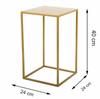 Modern Golden Floor Flower Stand 40cm